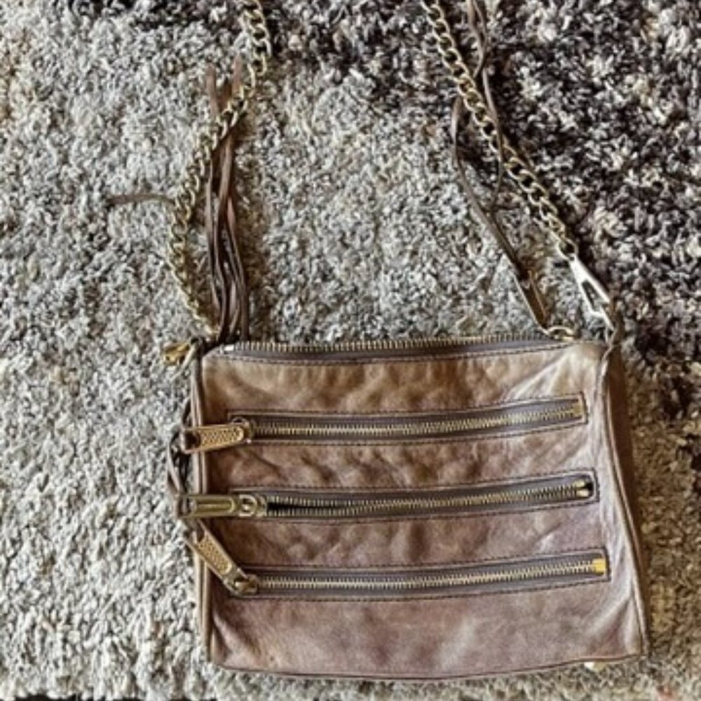 Rebecca Minkoff zipper purse- lavender